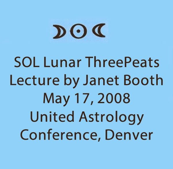 Sol-Lunar Three-peats Lecture